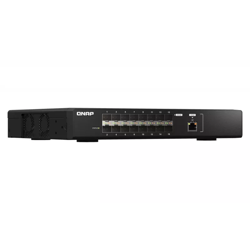 QNAP QSW-M5216-1T verkkokytkin hallittava L2 musta