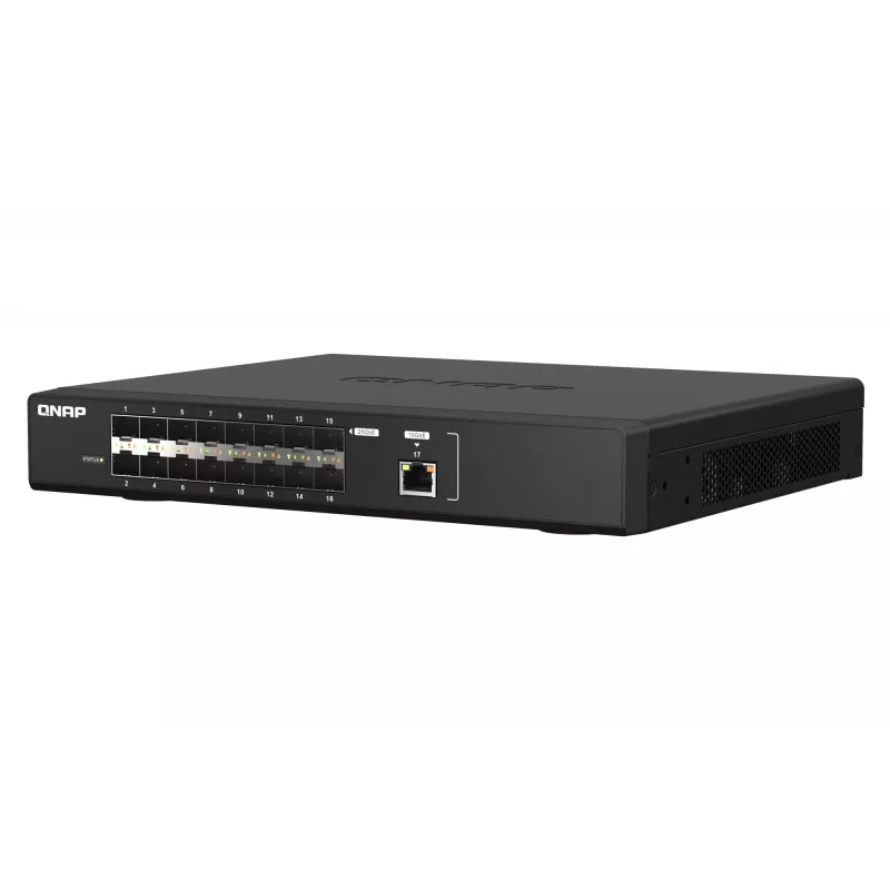 QNAP QSW-M5216-1T verkkokytkin hallittava L2 musta