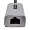 StarTech.com US1GC30B2 USB-C–Gigabit Ethernet -sovitin, USB 3.0, 10/100/1000 Mbps, ASIX AX88179A, 30 cm kaapeli, harmaa