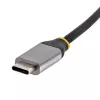 StarTech.com US1GC30B2 USB-C–Gigabit Ethernet -sovitin, USB 3.0, 10/100/1000 Mbps, ASIX AX88179A, 30 cm kaapeli, harmaa