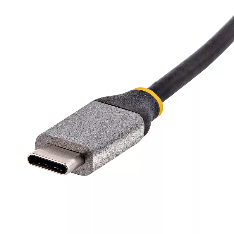StarTech.com US1GC30B2 USB-C–Gigabit Ethernet -sovitin, USB 3.0, 10/100/1000 Mbps, ASIX AX88179A, 30 cm kaapeli, harmaa