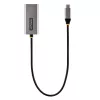 StarTech.com US1GC30B2 USB-C–Gigabit Ethernet -sovitin, USB 3.0, 10/100/1000 Mbps, ASIX AX88179A, 30 cm kaapeli, harmaa