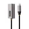 StarTech.com US1GC30B2 USB-C–Gigabit Ethernet -sovitin, USB 3.0, 10/100/1000 Mbps, ASIX AX88179A, 30 cm kaapeli, harmaa