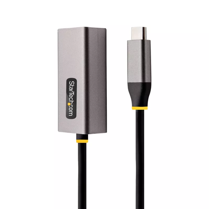 StarTech.com US1GC30B2 USB-C–Gigabit Ethernet -sovitin, USB 3.0, 10/100/1000 Mbps, ASIX AX88179A, 30 cm kaapeli, harmaa