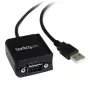 StarTech.com 2,5 m 1-porttinen FTDI USB - sarja-RS232-sovitinkaapeli optisella eristyksellä, USB - RS232 -sovitin – TAA