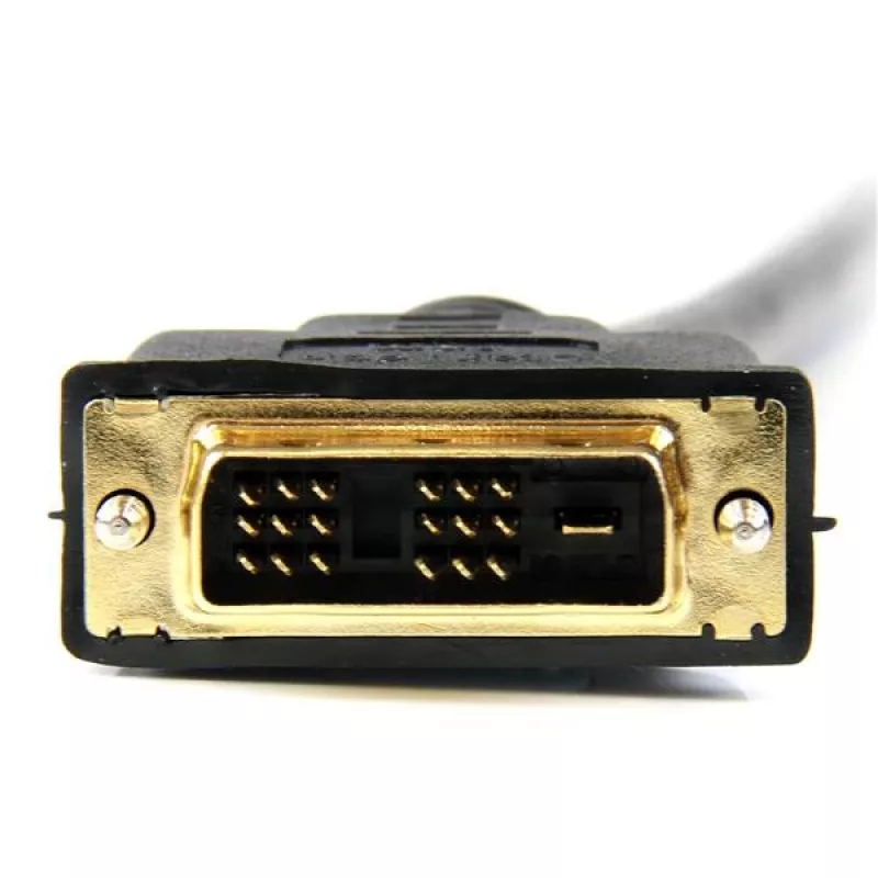 StarTech.com 3 m HDMI - DVI-D -kaapeli – M/M, 3 m, HDMI, DVI-D, uros, uros, kulta
