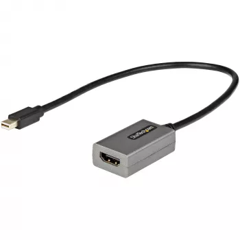 StarTech.com Mini DisplayPort - HDMI-sovitin - mDP - HDMI -sovitindongle - 1080p - Mini DisplayPort 1.2 - HDMI-näyttö - Mini DP - HDMI -videomuunnin - 30 cm kiinteä kaapeli - päivitetty versio MDP2HDMI:stä