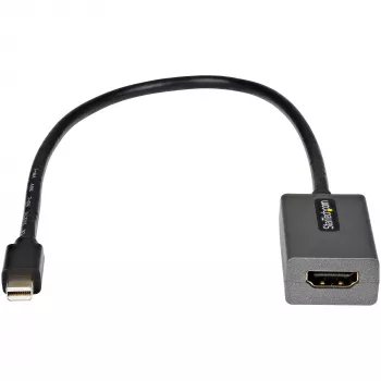 StarTech.com Mini DisplayPort - HDMI-sovitin - mDP - HDMI -sovitindongle - 1080p - Mini DisplayPort 1.2 - HDMI-näyttö - Mini DP - HDMI -videomuunnin - 30 cm kiinteä kaapeli - päivitetty versio MDP2HDMI:stä