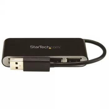 StarTech.com kannettava 4-porttinen USB 2.0 -keskitin integroidulla kaapelilla