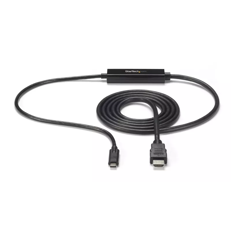 StarTech.com 6ft (2m) USB C - HDMI -kaapeli - 4K 30Hz USB Type-C - HDMI -videosovitin - USB-C DP Alt Mode - HDMI-näyttösovitinkaapeli - Thunderbolt-yhteensopiva