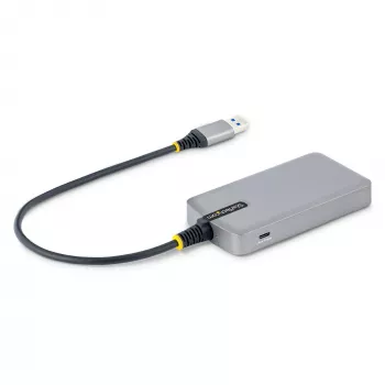 StarTech.com 4-porttinen USB-keskitin – USB 3.0 5 Gbit/s, väylävirralla toimiva, USB-A - 4x USB-A -keskitin valinnaisella lisävirransyötöllä – kannettava pöytä-/kannettavan tietokoneen USB-keskitin, 30 cm kaapeli, USB-laajennuskeskitin