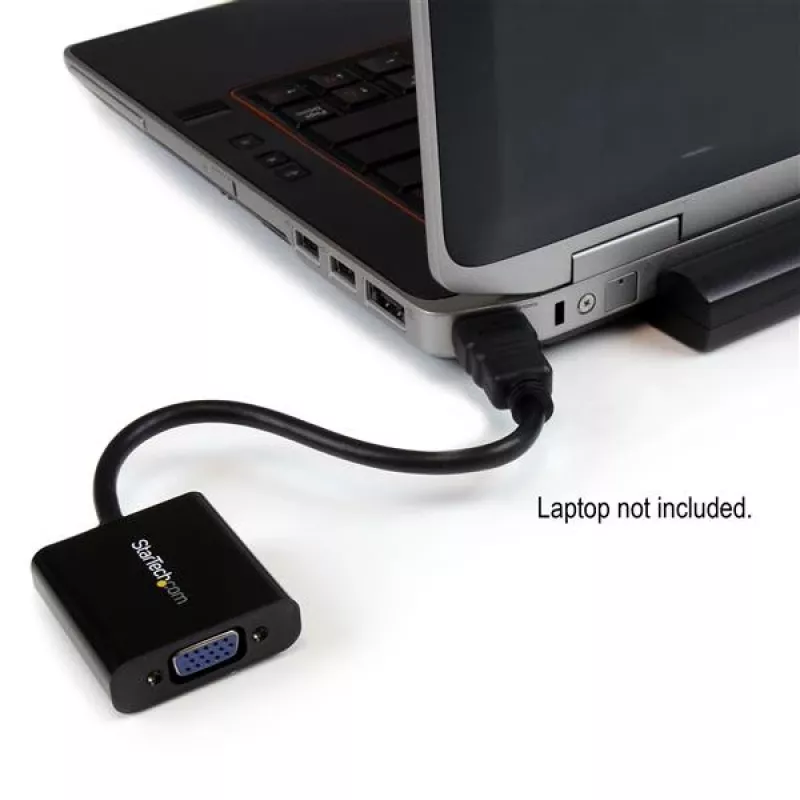 StarTech.com HDMI - VGA -sovitinmuunnin pöytätietokoneelle / kannettavalle / ultrabookille – 1920x1080