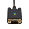 StarTech.com 3 m USB - sarja-sovitinkaapeli, COM-säilytys, vaihdettavat ruuvit/mutterit, USB-A - DB9 RS232, FTDI IC, ESD-suoja, Windows/macOS/Linux