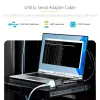 StarTech.com 3 m USB - sarja-sovitinkaapeli, COM-säilytys, vaihdettavat ruuvit/mutterit, USB-A - DB9 RS232, FTDI IC, ESD-suoja, Windows/macOS/Linux