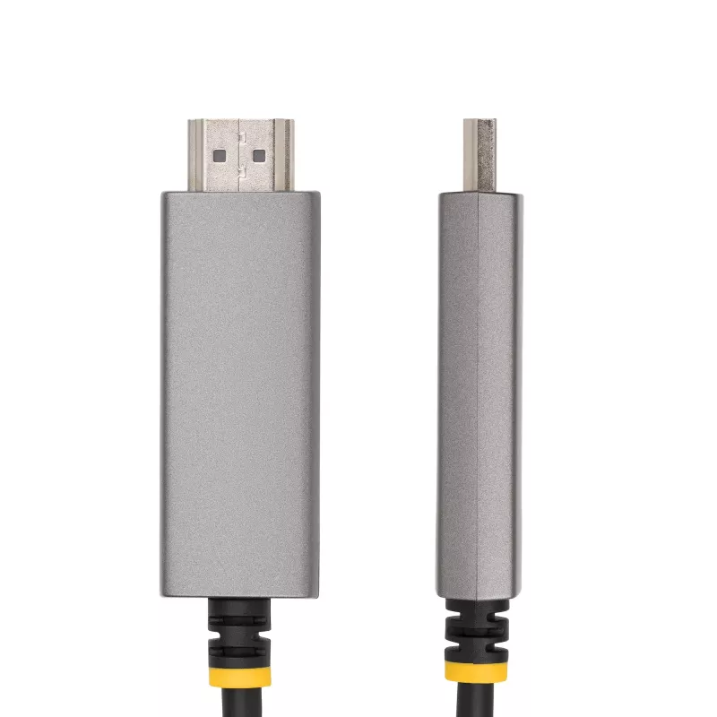 StarTech.com 10ft (3m) USB-C - HDMI -sovitinkaapeli, 8K 60Hz, 4K 144Hz, HDR10, USB Type-C - HDMI 2.1 -videomuunninkaapeli, USB-C DP Alt Mode/USB4/Thunderbolt 3/4 -yhteensopiva – USB-C-kannettava - HDMI-näyttö