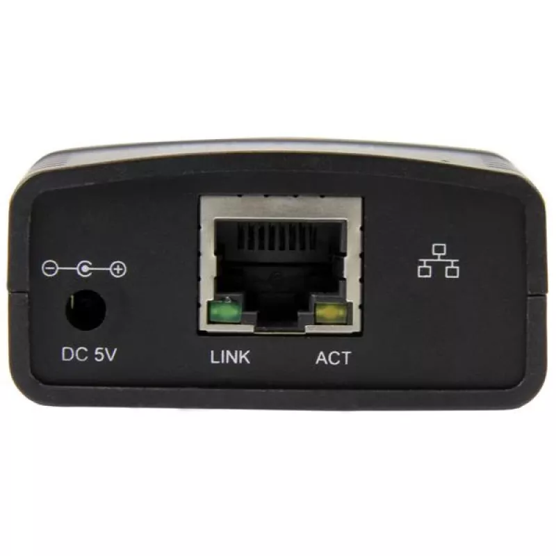 StarTech.com 10/100Mbps Ethernet-USB 2.0 -verkkotulostuspalvelin LPR
