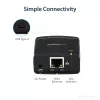 StarTech.com 10/100Mbps Ethernet-USB 2.0 -verkkotulostuspalvelin LPR