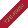 Brother TZE-RW54 tarranauha kulta punaisella