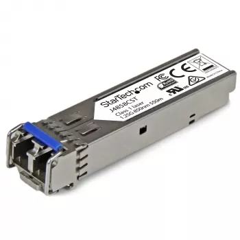 StarTech.com J4858CST HPE J4858C -yhteensopiva SFP-lähetinvastaanotinmoduuli, 1000BASE-SX, Gigabit Ethernet, monimuoto-LC, DDM, 550 m, 850 nm