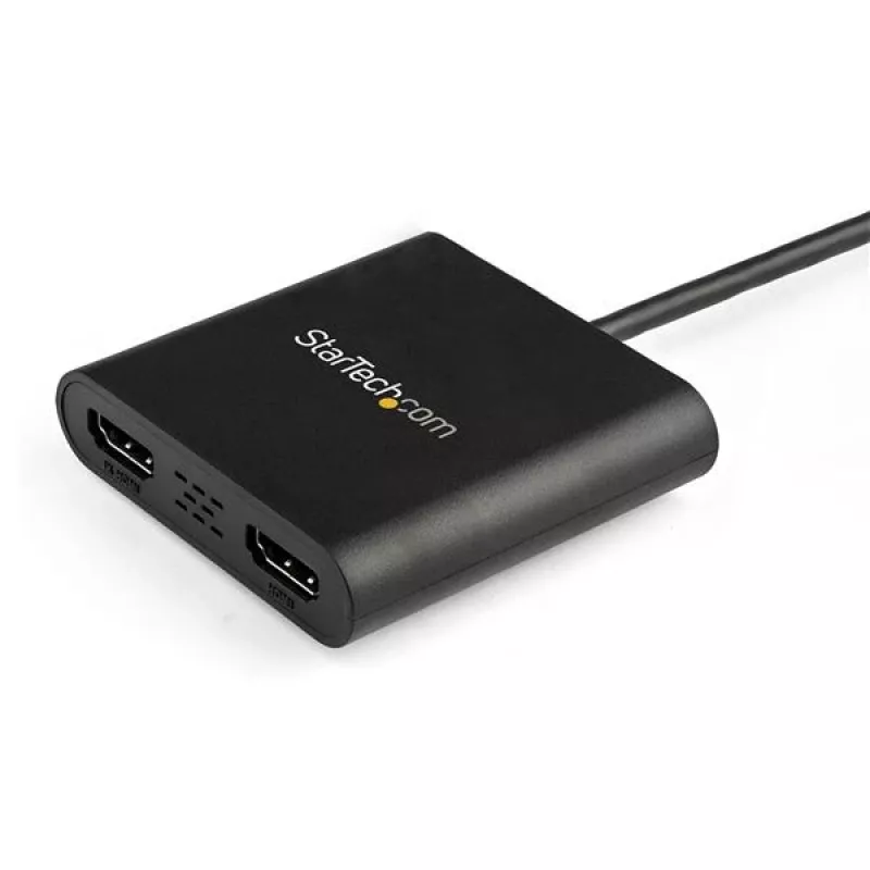StarTech.com USB 3.0 - Dual HDMI -sovitin, USB-2x HDMI -näyttökonvertteri Windowsille (ei tue macOS/ChromeOS/Linux) - TAA