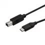 StarTech.com USB-C - USB-B -tulostinkaapeli - uros/uros - 3 m (10 ft) - USB 2.0