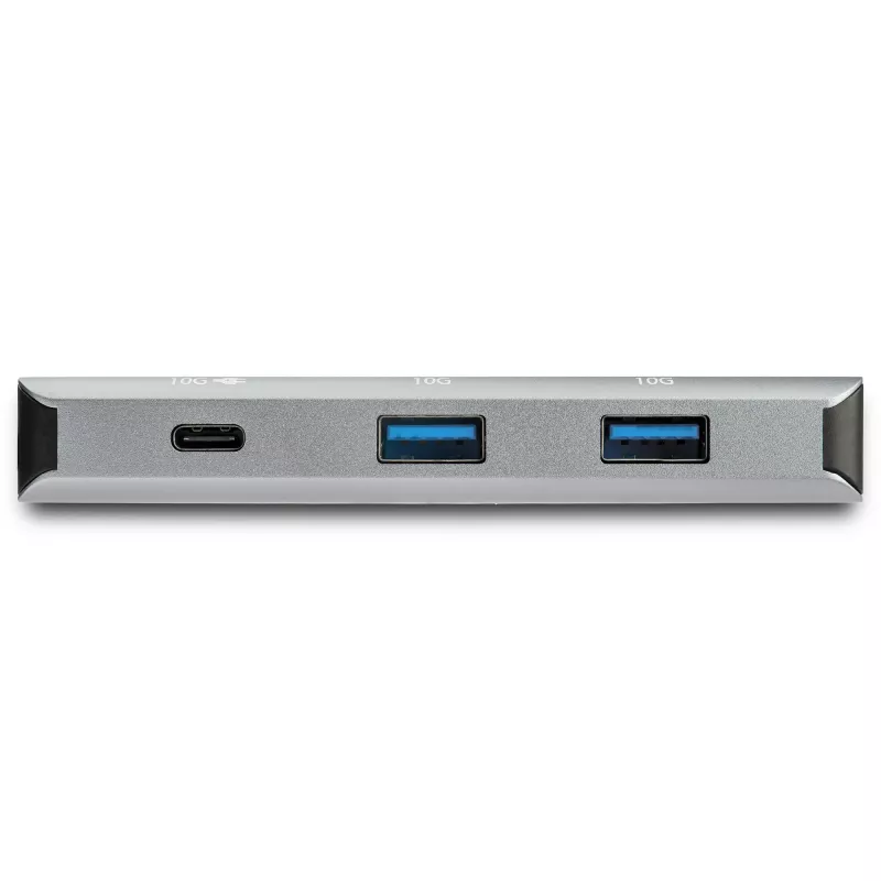 StarTech.com HB31C3A1CPD3 4-porttinen USB-C-hubi, 10 Gbps, 3 x USB-A ja 1 x USB-C, 100 W Power Delivery -läpivienti, 25 cm kaapeli, Thunderbolt 3 -yhteensopiva