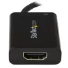 StarTech.com USB-C - HDMI 2.0 -sovitin Power Delivery -toiminnolla - 4K 60Hz USB Type-C - HDMI-näytön videosovitin - 60W PD -läpivientilatausliitäntä - Thunderbolt 3 -yhteensopiva - musta