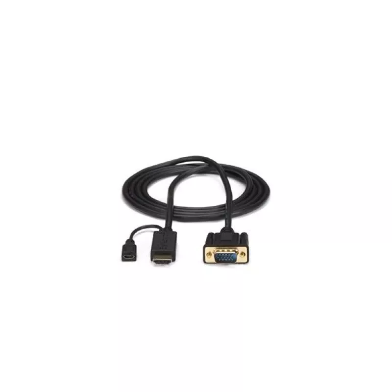 StarTech.com 1,9 m HDMI - VGA aktiivinen sovitinkaapeli - HDMI - VGA -sovitin - 1920x1200 tai 1080p