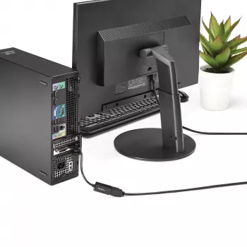 StarTech.com DP2HD4KS aktiivinen DisplayPort 1.2 – HDMI -sovitin, 4K 30 Hz, kuva ja ääni, 0,15 m