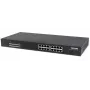Hallitsematon kytkin Intellinet 16-porttinen gigabit-Ethernet PoE+