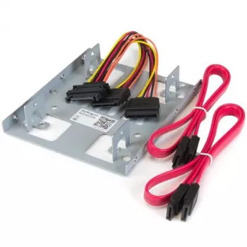 StarTech.com kahden 2,5 inch - 3,5 inch HDD-teline SATA-kiintolevyille – 2-asemateline 2,5 inch - 3,5 inch asennuspaikkaan