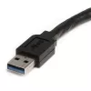 StarTech.com USB3AAEXT5M 5 m aktiivinen USB 3.0 -jatkojohto, USB-A uros – naaras, 5 Gbps, musta