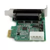 StarTech.com 4-porttinen PCI Express RS232 sarja-adapterikortti – PCIe RS232 sarja-host-ohjainkortti – PCIe sarja DB9 – 16950 UART – Low Profile -laajennuskortti – Windows/Linux – TAA