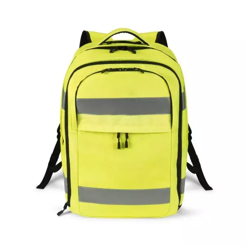 DICOTA Hi-Vis reppu keltainen EN ISO 20471:2013 -sertifiointi