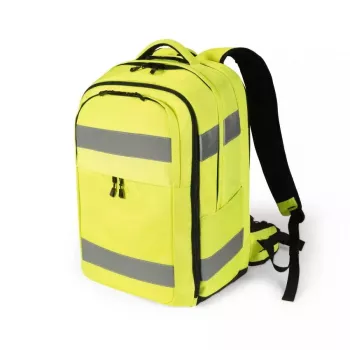 DICOTA Hi-Vis reppu keltainen EN ISO 20471:2013 -sertifiointi