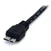 StarTech.com 0,5 m (1,5 jalkaa) musta SuperSpeed USB 3.0 -kaapeli A - Micro B - M/M