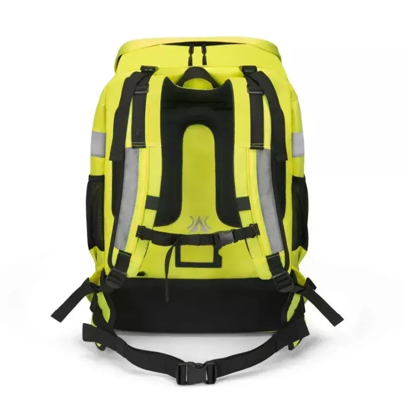 DICOTA Hi-Vis reppu keltainen polyetyleenitereftalaatti (PET) termoplastinen polyuretaani (TPU)