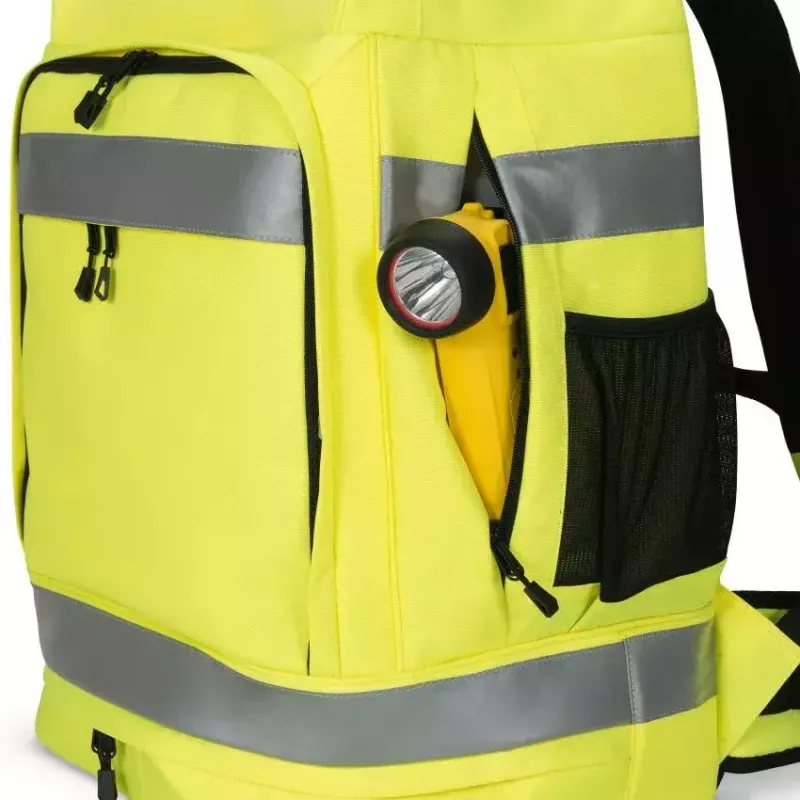 DICOTA Hi-Vis reppu keltainen polyetyleenitereftalaatti (PET) termoplastinen polyuretaani (TPU)