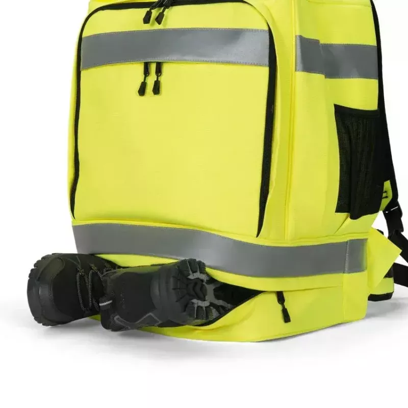DICOTA Hi-Vis reppu keltainen polyetyleenitereftalaatti (PET) termoplastinen polyuretaani (TPU)