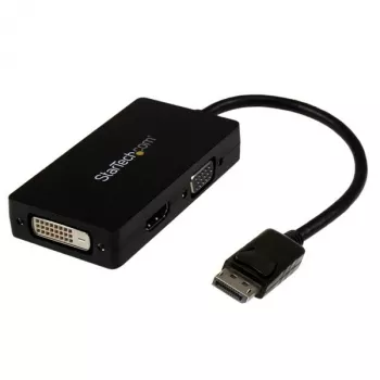 StarTech.com matka-A/V-adapteri: 3-in-1 DisplayPort - VGA-, DVI- tai HDMI-muunnin