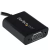 StarTech.com USB-C – VGA-sovitin - musta - 1080p - videosovitin MacBook Prolle - USB C – VGA-näyttösovitin - päivitetty versio on CDP2VGAEC