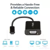 StarTech.com USB-C – VGA-sovitin - musta - 1080p - videosovitin MacBook Prolle - USB C – VGA-näyttösovitin - päivitetty versio on CDP2VGAEC