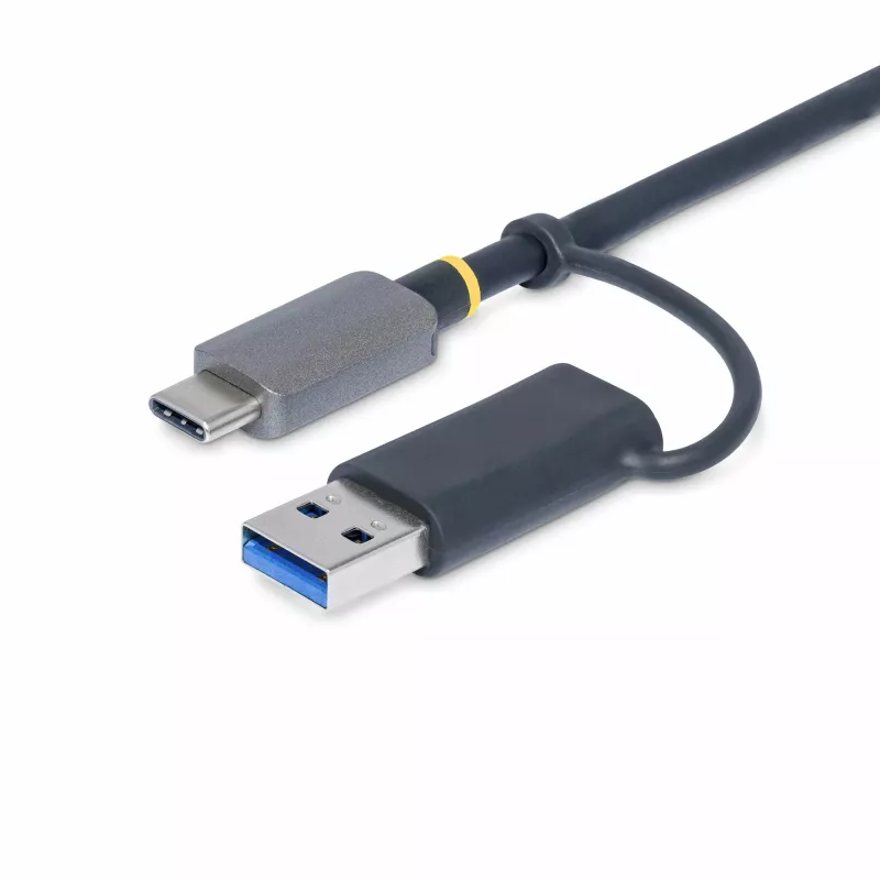 StarTech.com FCREADMICRO3V2 USB 3.0 -monikorttilukija, SD/microSD/CompactFlash, USB-C ja USB-A-sovitin, 5 Gbps