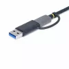 StarTech.com FCREADMICRO3V2 USB 3.0 -monikorttilukija, SD/microSD/CompactFlash, USB-C ja USB-A-sovitin, 5 Gbps
