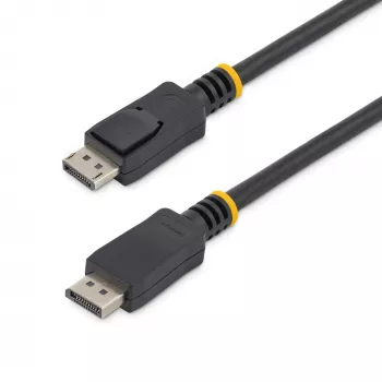 StarTech.com 1m DisplayPort 1.2 -kaapeli – 4K x 2K Ultra HD VESA-sertifioitu DisplayPort-kaapeli – DP-DP-kaapeli näytölle – DP-video/näyttökaapeli – lukittuvat DP-liittimet