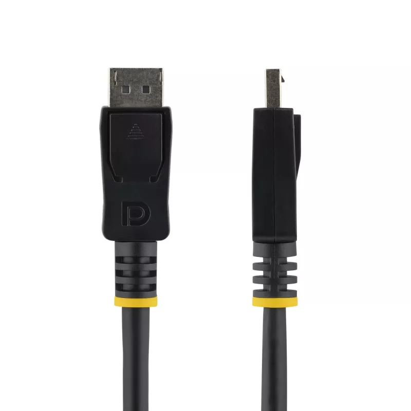 StarTech.com 2m DisplayPort 1.2 -kaapeli – 4K x 2K Ultra HD VESA-sertifioitu DisplayPort-kaapeli – DP-DP-kaapeli näytölle – DP-video-/näyttökaapeli – lukittuvat DP-liittimet