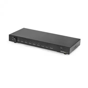 StarTech.com 8-porttinen 4K 60Hz HDMI-jakaja, HDMI, 8x HDMI, 3840 x 2160 pikseliä, musta, 4K Ultra HD, 60 Hz