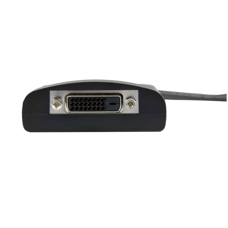StarTech.com DisplayPort-DVI Dual Link -aktiivisovitin - DisplayPort-DVI-D-sovitin videomuunnin 2560x1600 60Hz - DP 1.2 - DVI-näyttö - USB-virtalähde - lukittuva DP-liitin