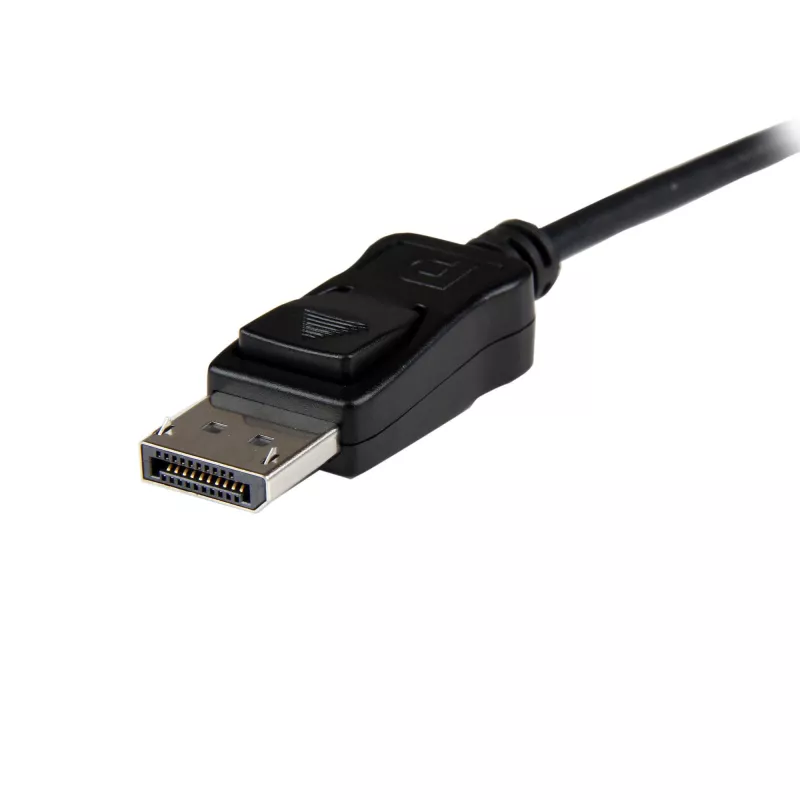 StarTech.com DisplayPort-DVI Dual Link -aktiivisovitin - DisplayPort-DVI-D-sovitin videomuunnin 2560x1600 60Hz - DP 1.2 - DVI-näyttö - USB-virtalähde - lukittuva DP-liitin