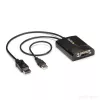 StarTech.com DisplayPort-DVI Dual Link -aktiivisovitin - DisplayPort-DVI-D-sovitin videomuunnin 2560x1600 60Hz - DP 1.2 - DVI-näyttö - USB-virtalähde - lukittuva DP-liitin